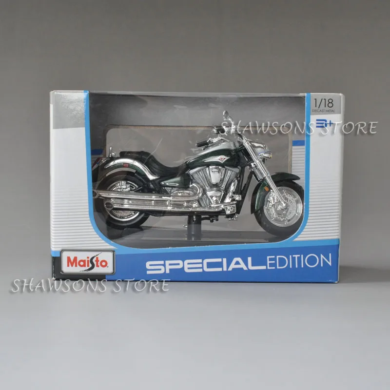 Литая модель мотоцикла игрушки Maisto 1:18 Kawasaki Vulcan 2000 Cruiser велосипед миниатюрная копия