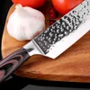 XITUO новые ножи шеф-повара, 8 дюймов, кованый нож ручной работы из нержавеющей стали 7Cr17Mov, острый кухонный нож сантоку, инструмент для нарезки ... ► Фото 2/6