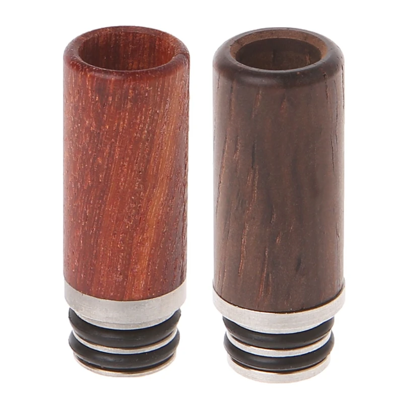 

Wooden 510 Drip Tip Long Metal Mouthpiece For Atomizer Electronic Cigarette Vape