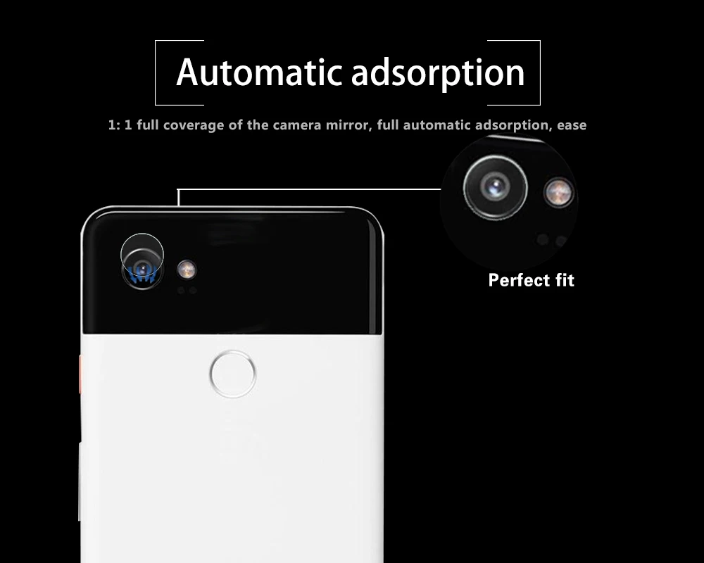 Ультра тонкая задняя Камера объектив из закаленного Стекло пленка для Google Pixel 2 XL 6