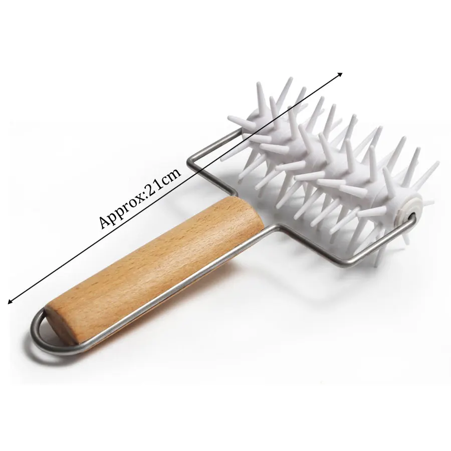 Plastic Pin Wheel DIY Plastic Pizza Cookies Dough Roller Cake Dessert Cookie Lattice Bread Hob Wheel Knife Baking Tools