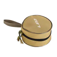 Холщовая круглая сумка для рыболовных колес аксессуары для рыболовных принадлежностей сумка для хранения однослойный двухслойный комплект