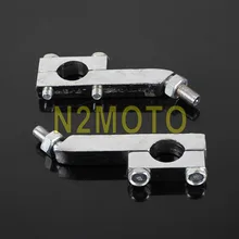 Мотоцикл 1 пара крепление на руль велосипеда(фиксированный кронштейн 7/" Бар держатель для BMW R12 R75 M72 BW40 Днепр Урал коляска KS KS750