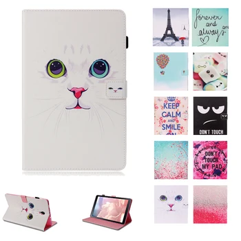 

Flip Case for Samsung Galaxy Tab A 10.5 2018 SM-T590 T595 T597 PU Leather Soft Silicon Back Cover for Samsung Tab A 10.5 Case