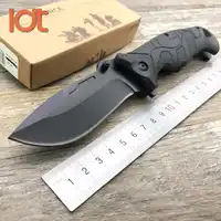 LDT EF 141 Zakmes 440C Blade Glasvezel Plastic Handvat Camping Jacht Survival Messen Outdoor Mes EDC Tool