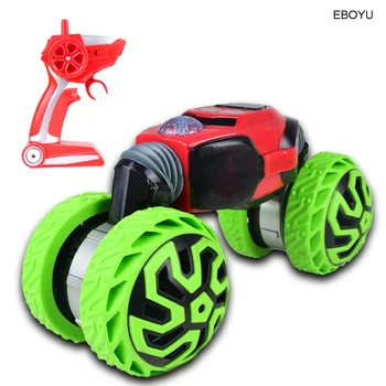 

EBOYU HC8802 2.4Ghz 1:16 Stunt Car 4WD 10KM/h RC Car Remote Control Car Toy Off Road Vehicle RC Monster Rock Crawler Toy fir Kid