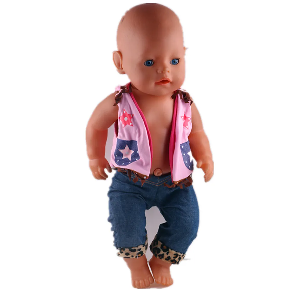 

Fashion Summer Style Clothes Are Suitable Fit 43cm Just Baby Dolls best Christmas Gift for A Child