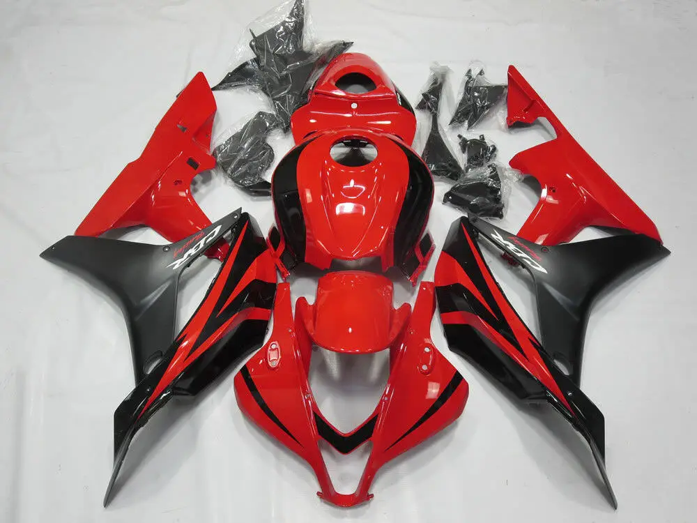 

Red Black Motorcycle Complete Bodywork ABS Plastic Injection Molding Fairing Kit For Honda CBR600RR 2007 - 2008