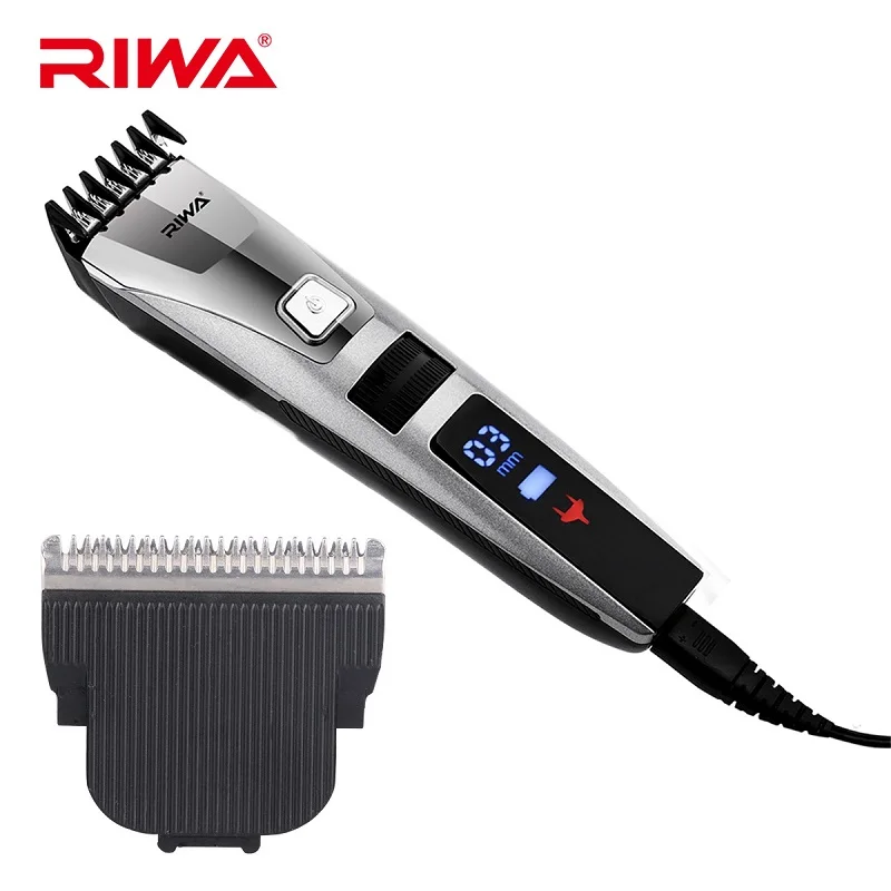 

RIWA K3 Professional Electric Trimmer Hair Clipper Waterproof Hair Cutting Machine Shaving LCD Display Beard Trimmer Men Razor