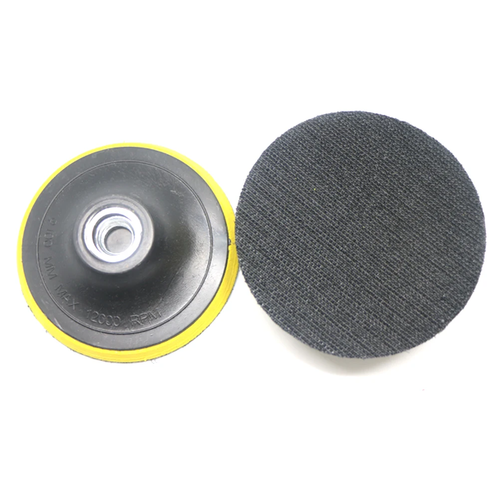 NEW 2pcs 100mm angle grinder sander polishing buffing polisher