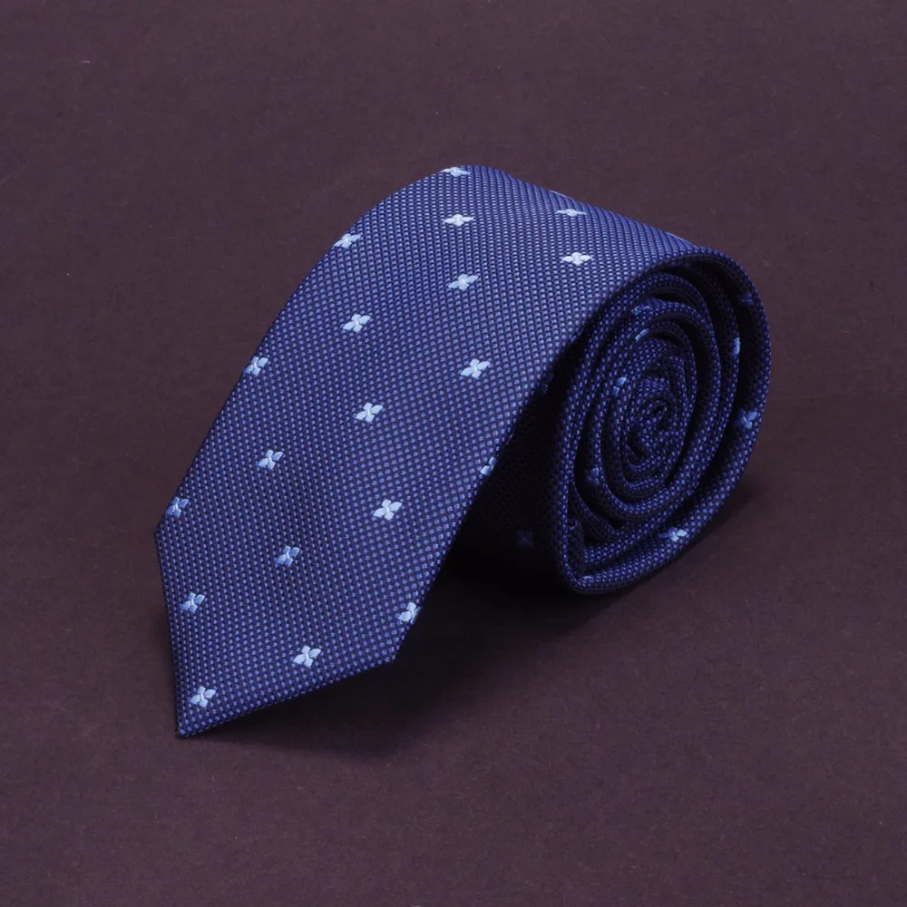 Ricnais Quality Slim Tie Mens 6cm Necktie business Red Green wedding tie gift gravata JACQUARD WOVEN Skinny Ties For Men