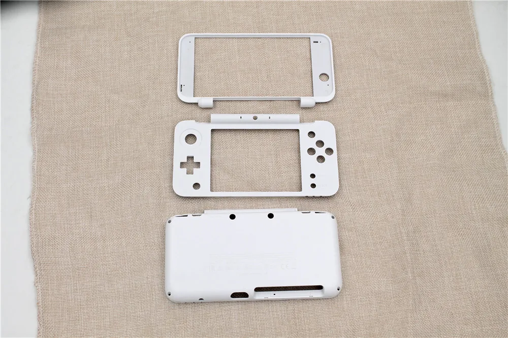 White-Color-Replacement-Plastic-Housing-Shell-Case-Cover-Plate-Set-for-New-2DS-XL-NEW2DSLL