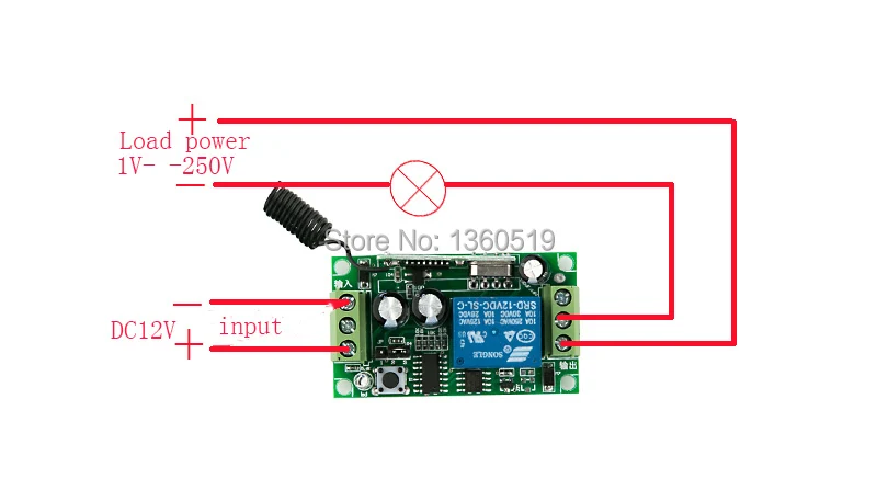 DC12V 1ch 1ch rf Беспроводной Дистанционное управление переключатель Системы, 12ch передатчик+ 12 x приемники свет/лампа/окно/Garage Дверные рамы