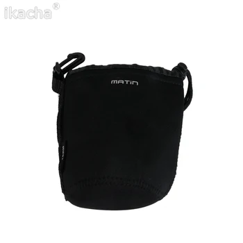 

10pcs New M Size Matin Neoprene Soft Protector Camera Lens Pouch Bag Case For Canon Nikon Sony High Quality