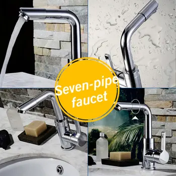 

Stainless Steel Bathroom Basin Faucets Kitchen Faucet Single handle Sink Faucet Tap Brass Bathroom Water Mixer Faucet