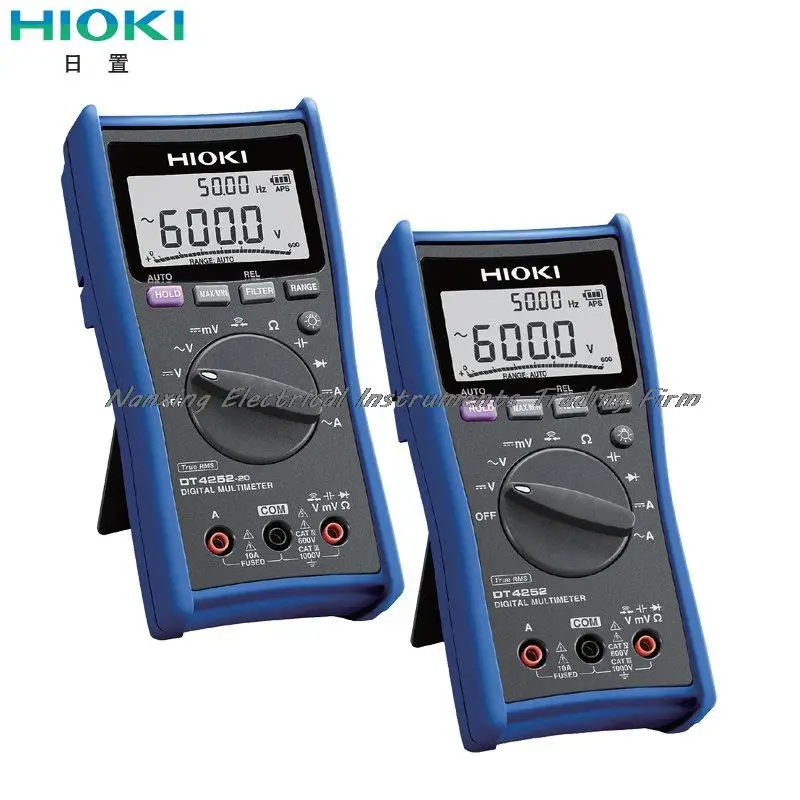 Быстрое прибытие HIOKI DT4252/DT4252-20 Цифровой мультиметр Быстрая Производительность профессионального тестирования