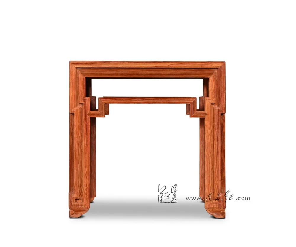 Small Tea Coffee Table Redwood Living Room Furniture Rectangle Wooden Low Desks Home Console Stand New Classical Chinese Antique