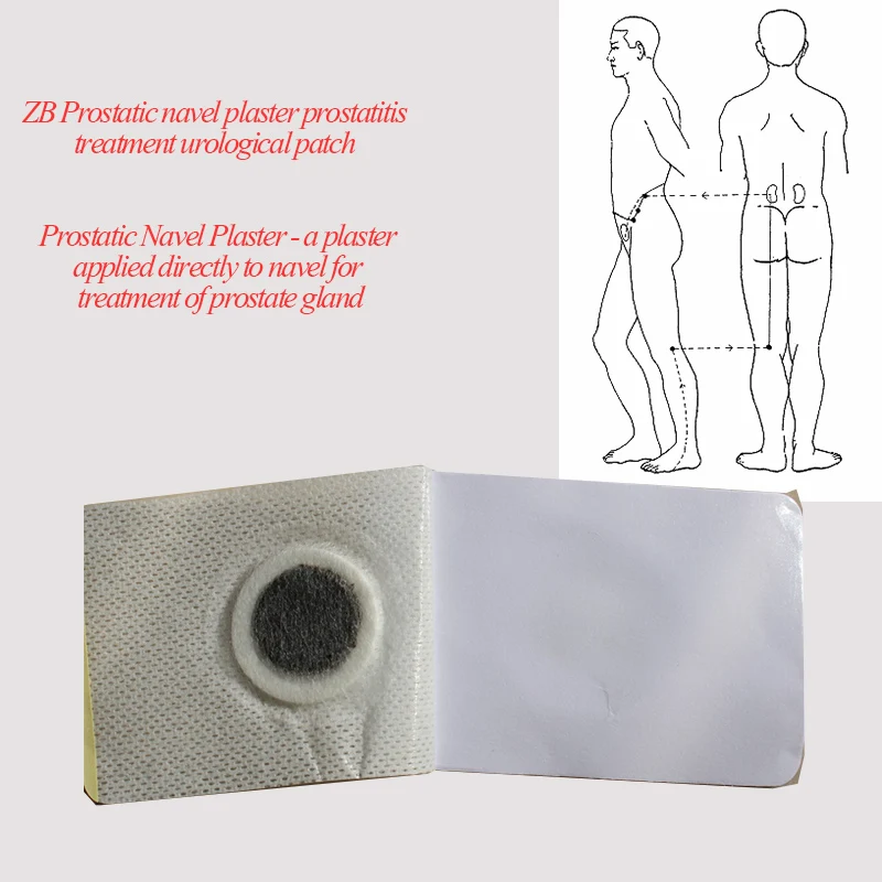

Prostatic patch,ZB Prostatic Navel Plaster treatment of prostatitis 5 Pieces ZB Prostatitis Treatment,  free shipping