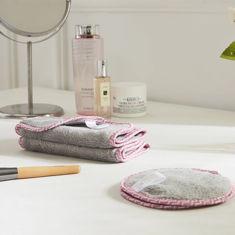 2 шт. многоразовая микрофибра ткань для лица снятия макияжа полотенца Салфетки