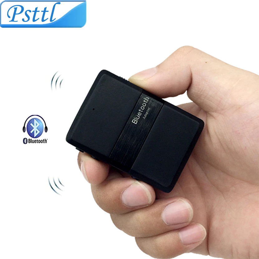 Портативный беспроводной bluetooth передатчик Psttl 2 в 1 приемник AUX аудио адаптер один