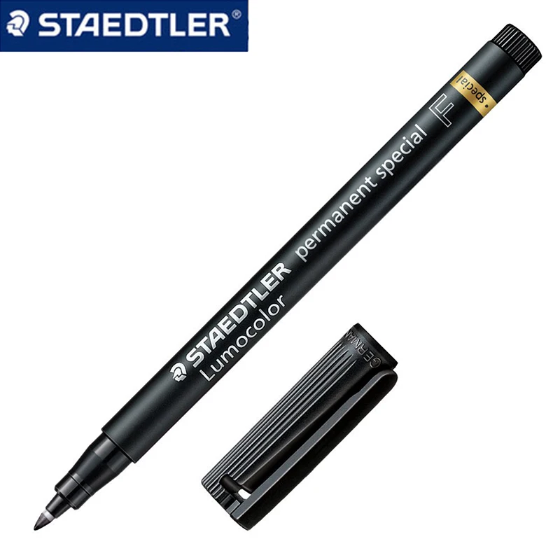 STAEDTLER 319F маркеры и текстовыделители стеклянный маркер Профессиональный анти-обесцвечиваемый нестираемый маркер ручка