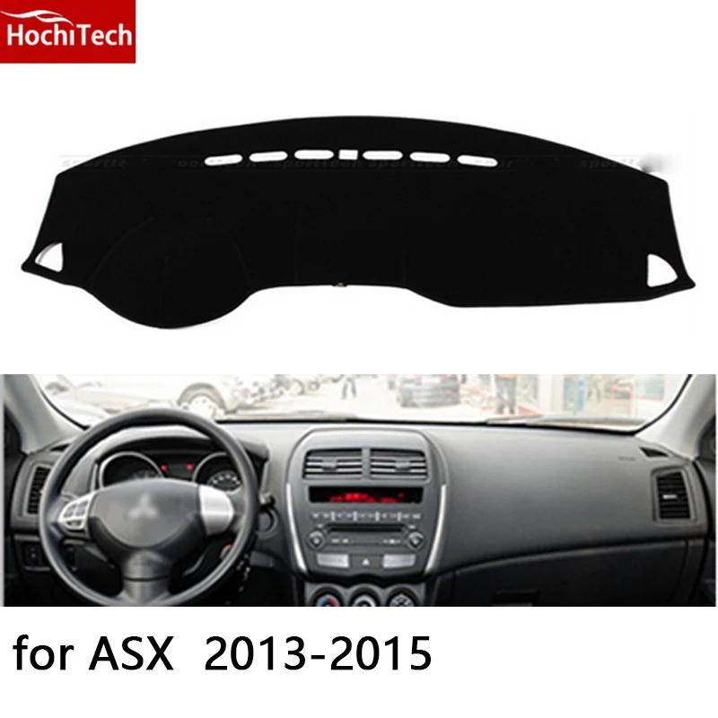 

HochiTech for Mitsubishi ASX 2013-2015 dashboard mat Protective pad Shade Cushion Photophobism Pad car styling accessories
