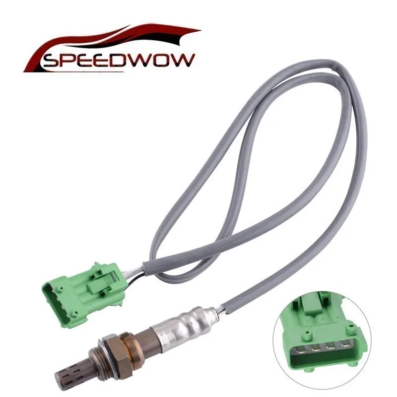 SPEEDWOW 4 Pin кислорода O2 Лямбда-зонд Сенсор для peugeot CC SW 106 206 207 306 406 407 96368765