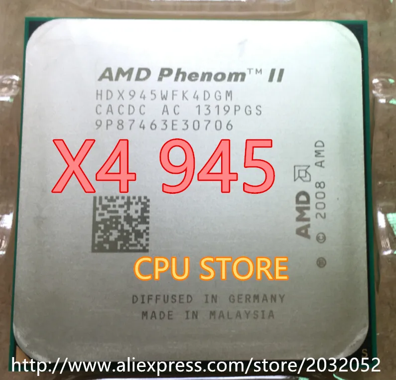 AMD Phenom II X4 945 - Procesador Quad-Core (3 GHz, 2 MB De Caché - Foto 3