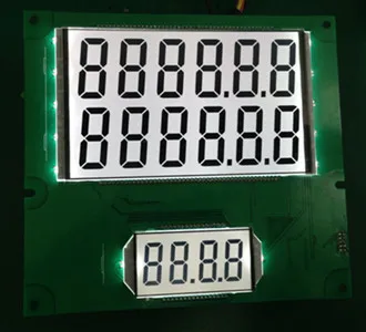 

NoEnName_Null 10PIN Segment LCD Panel with PCB Board White Backlight