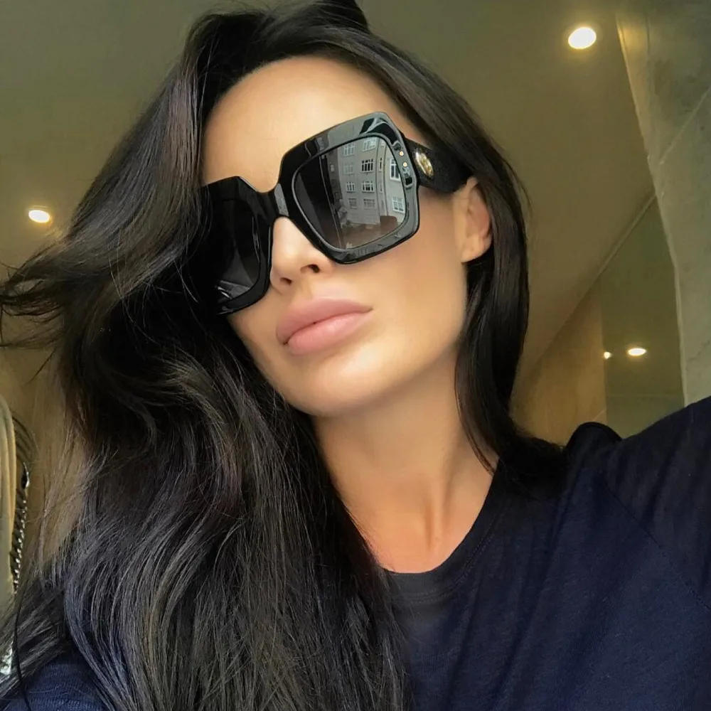 Fashion 2017 Cool Oversized Sunglasses Brand Vinta...