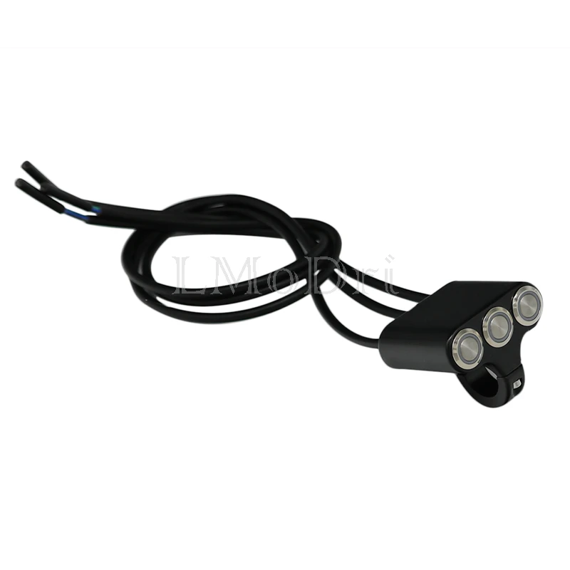 Мотоциклетный выключатель LMoDri 22 мм на руль с индикатором|motorcycle switch|handlebar mount