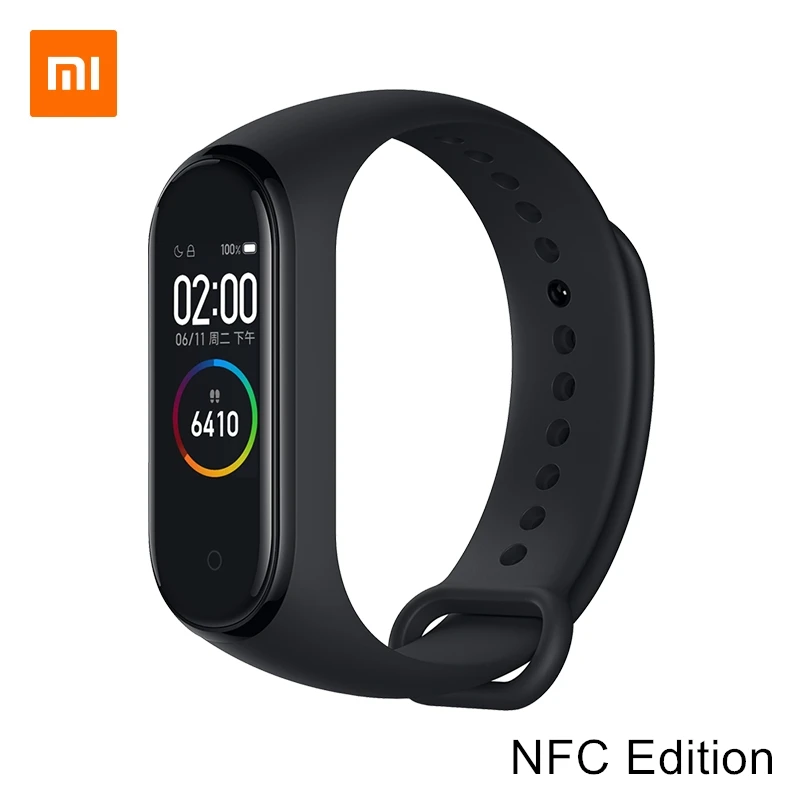 Xiaomi Mi Band 4 смарт-браслет AVG limited edition& CN NFC Edition& CN стандарт Edition - Цвет: CN NFC Edition