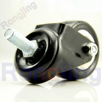 

New 1.5'' Double Bearing Furniture Universal Caster Durable PU Rolling Swivel Castors Sofa Casters Chair Fast Pulley