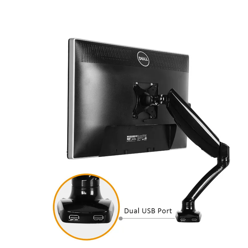 Aliexpress.com : Buy Desktop Full Motion Gas Spring LCD ...