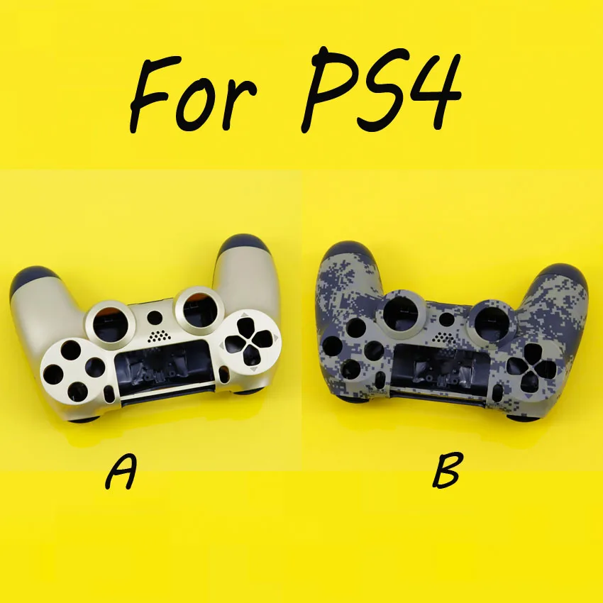 

Gold Hydro Dipped Chrome Plating Housing Shell Case for PS4 Controller DualShock 4 Limited Verison Camouflage Housing