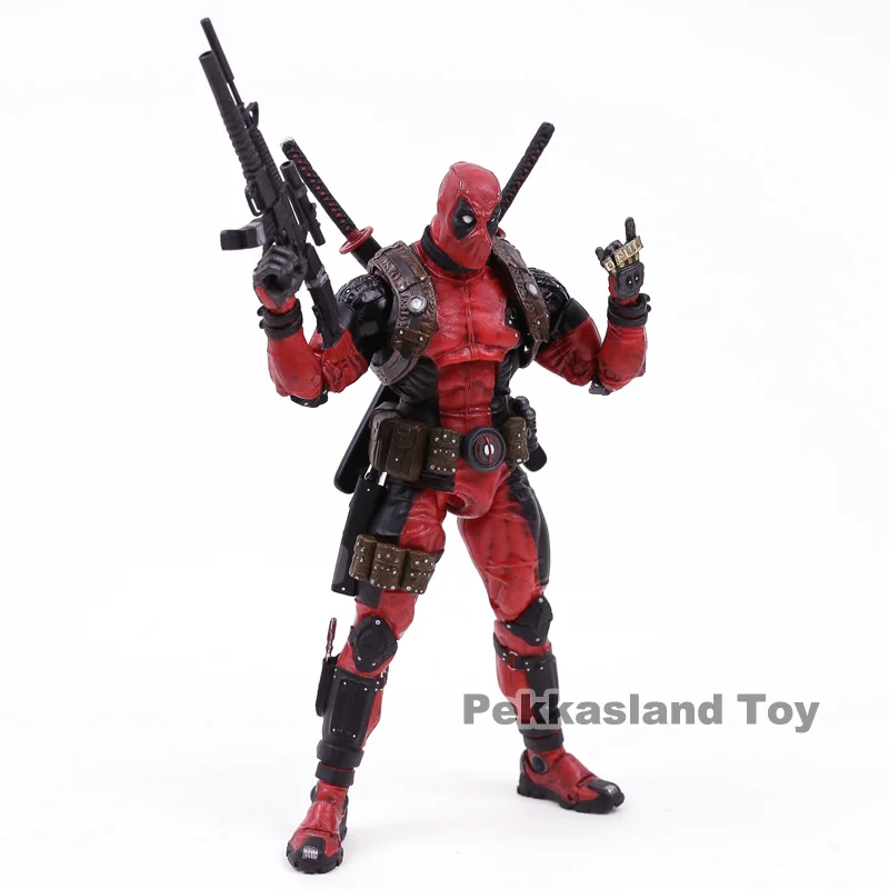 NECA Дэдпул конечный коллекционер 1/10 масштаб Epic Marvel ПВХ фигурка Коллекционная модель игрушки