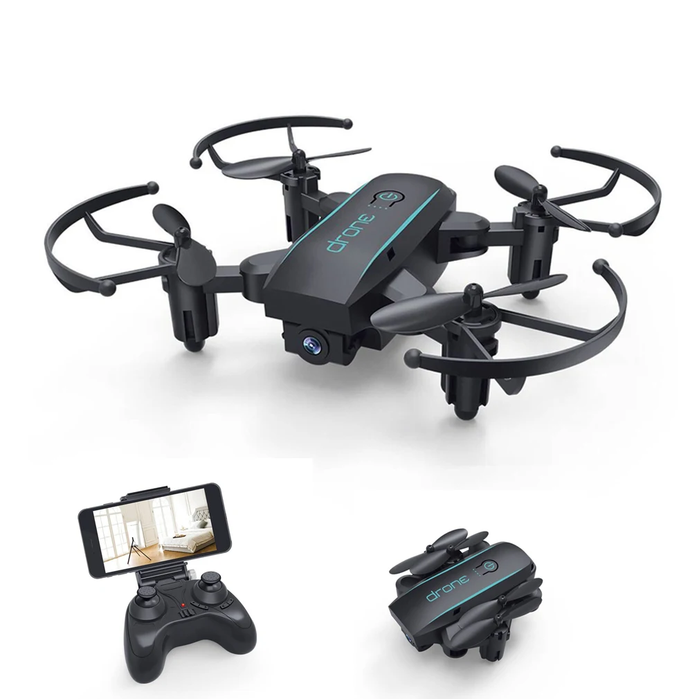 

Foldable Mini Drone with HD 720P Camera 2.4G RC Drones Professional FPV Wifi Mini Quadcopter Headless Mode Altitude Hold DRON