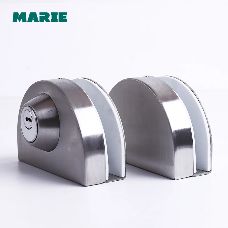 Cabinet Display Case Showcase Single Glass Door Lock Silver Tone Hardware Locks Home Improvement For Home Office