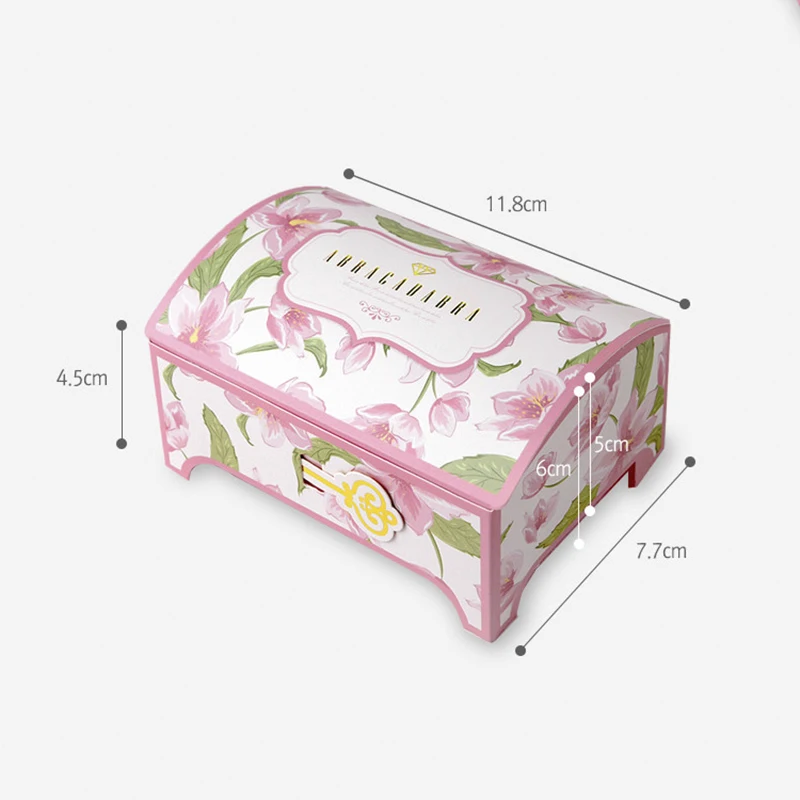 10 шт./лот, Корейская Коробка С Сокровищами, бумажная коробка для ювелирных изделий для женщин, Подарочный упаковочный пакет для конфет, коробки для свадьбы, дня рождения