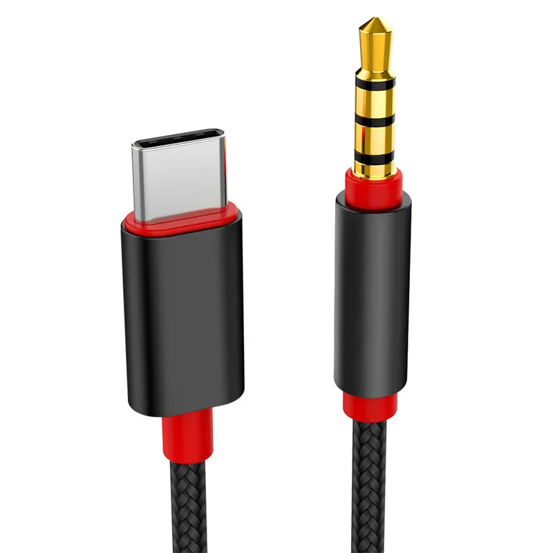 usb type-C Aux аудио кабель для 3,5 мм Jack Женский Акустический кабель для наушников гарнитура Aux шнур для Xiaomi huawei samsung