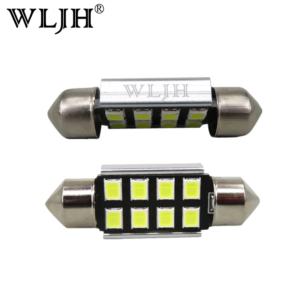 

WLJH 6x C5W 36mm LED 6418 CANbus Led Bulbs Auto Car Styling Interior Lamp Light for Volkswagen Tiguan Passat Beetle Golf Jetta