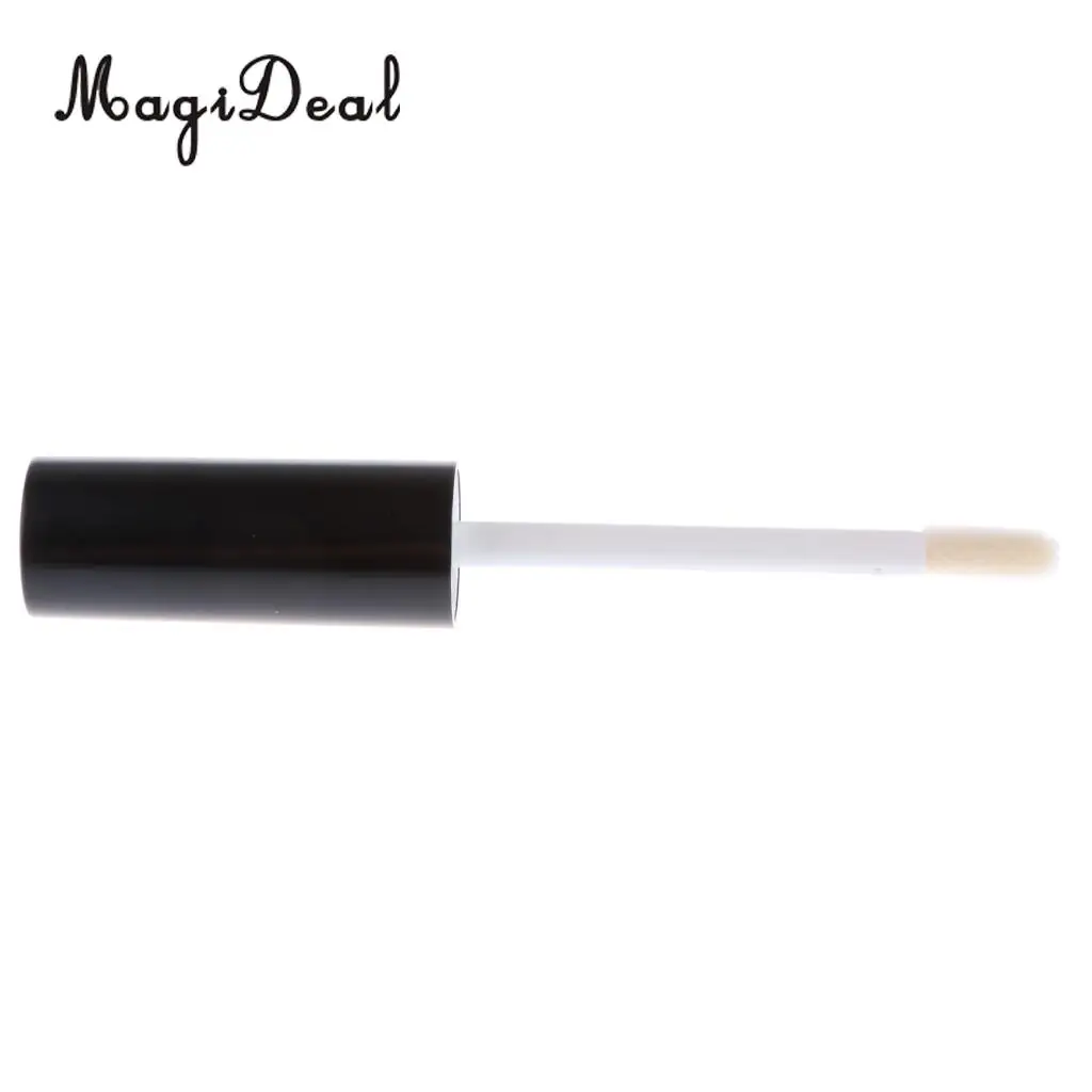 2 Pieces 10ml Mini Acrylic Empty Clear Lip Gloss Tube Lip Stick Bottle Container Lipgloss Tube Eyeliner Eyelash Split Bottle
