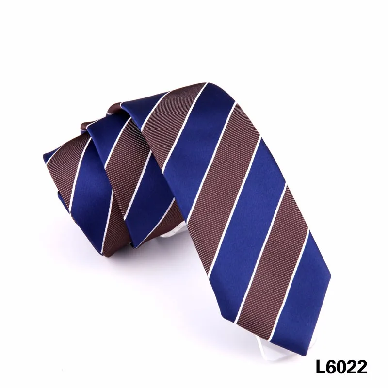 Новое поступление джентльменские модные тонкие свадебные галстуки для мужчин повседневные Узкие галстуки 6 см брендовые свадебные галстуки с подарочной коробкой