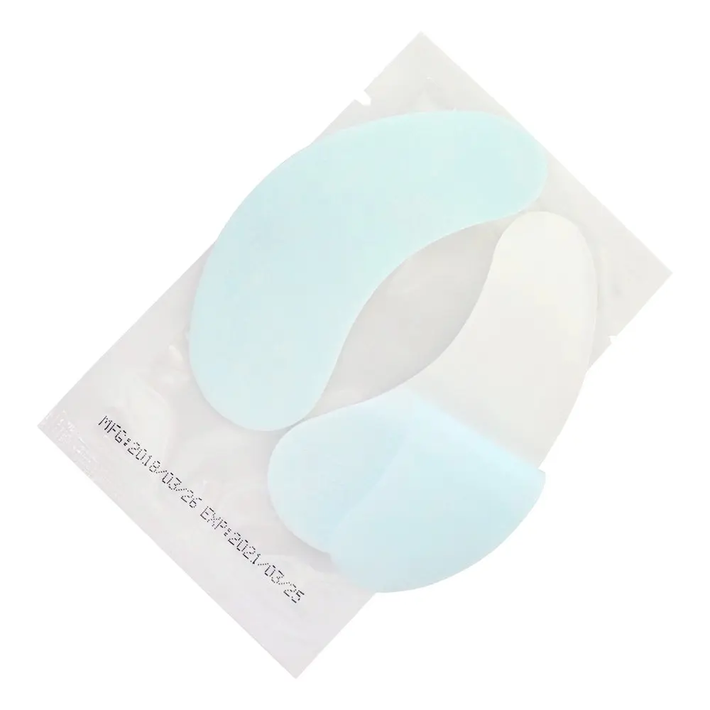 Professional 50 Pairs Eye Pads Eyelash Extension Under Eye Gel Salon Lint Free Patches Eye Mask Make-Up Tools for Eye Lashes - Цвет: 50pair