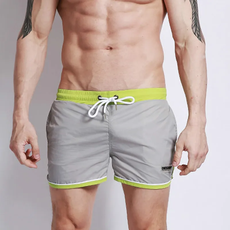 Пляжные шорты мужские шорты для бега Быстросохнущий полиэстеровый сетчатый купальник мужские пляжные шорты для серфинга одежда для плавания короткие шорты