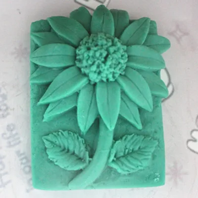 Pola Bunga Matahari Bentuk Persegi Sabun Silikon Cetakan Fondant Cetakan Kue Handmade Clay Kerajinan Cetakan Alat Diy Moldes Fondant Fondant Cakesilicone Soap Mold Aliexpress