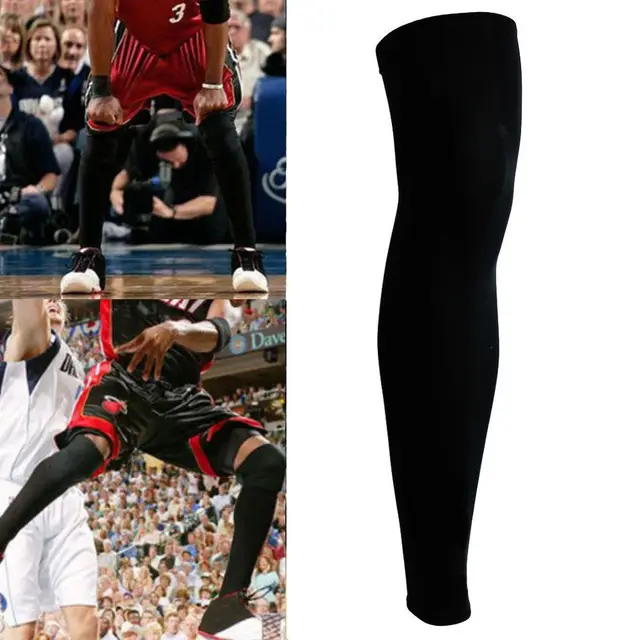 2pcs Basketball Leg Sleeve Sport Compression Calf Stretch Brace Thigh