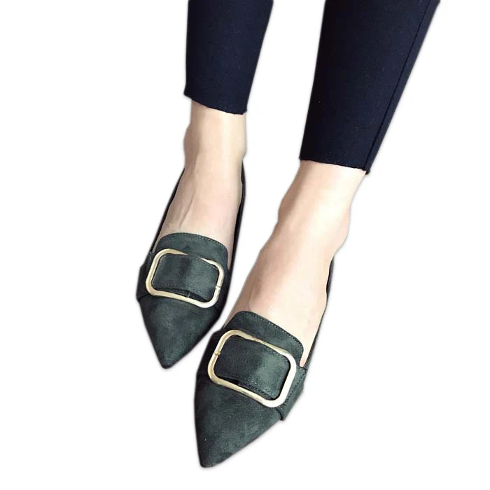 

sexy suede flats shoes women Korean fashion woman loafers spring casual leather slip on shoes rubber Doug shoes ladies flats