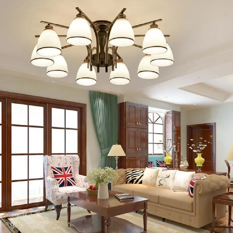 

Modern Lampada Decor Sufitowa Lustre Lamp Sufitowe For Living Room Plafonnier Luminaria De Teto Lampara Techo Ceiling Light