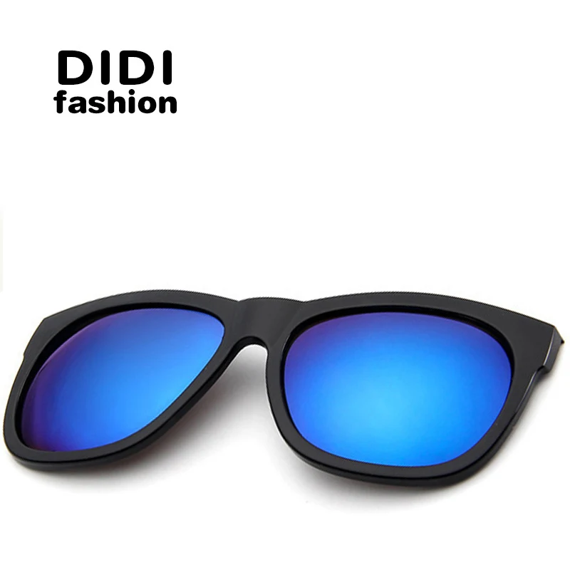 C7 Blue Clip Lens DIDI Lovers квадратный магнит клип на солнцезащитные очки для женщин для ночного вождения покрытие очки оптические очки рамки Lunette U490 - Цвет линз: C7 Blue Clip Lens